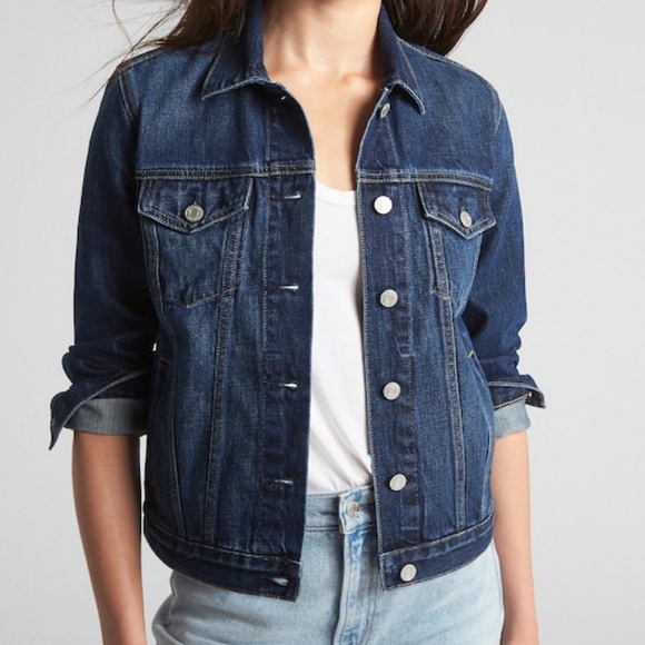 gap iconic denim jacket